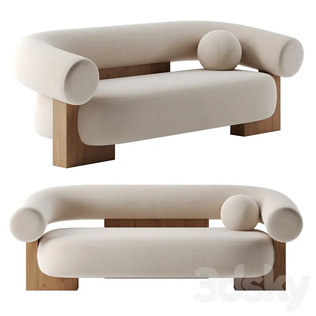 Cassete sofa by collector 3DSMax File