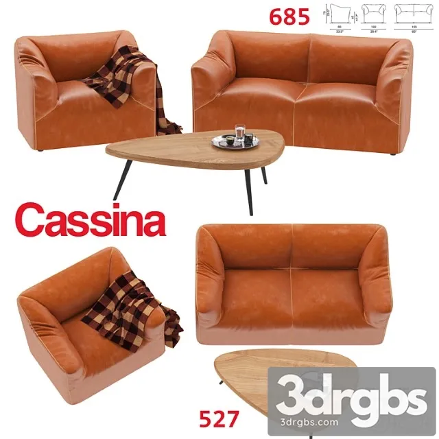 Cassina 685 3dsmax Download