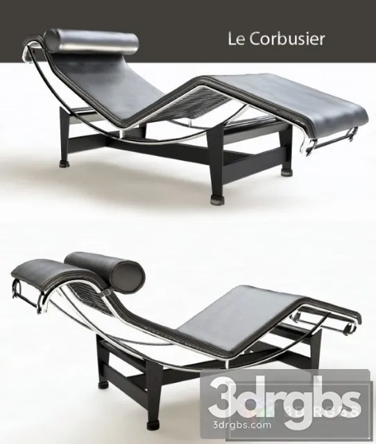 Cassina Le Corbusier LC4 Chaise Lounge 3dsmax Download