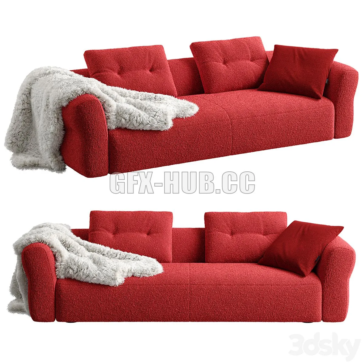 Cassina SENGU BOLD 2s 3dsMax Model