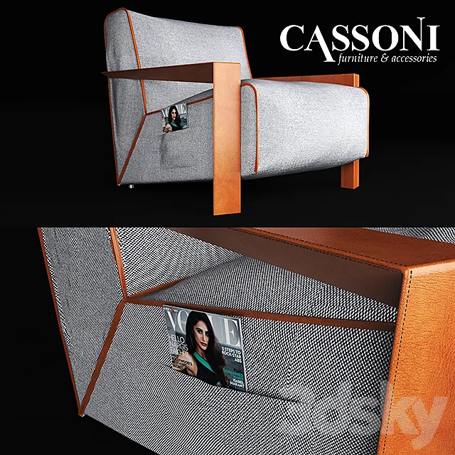 Cassoni Chelsea Lounge 3DSMax File