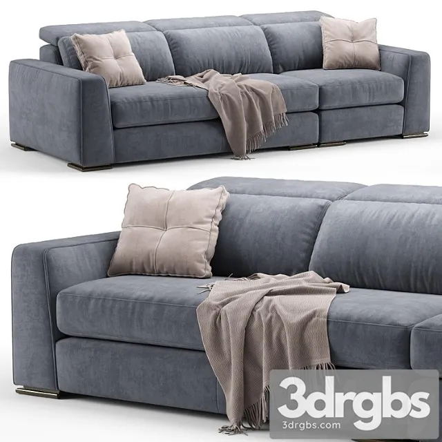 Cast contemporary modular sofa – calligaris 2 3dsmax Download
