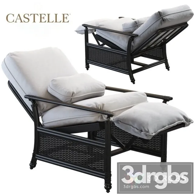 Castelle Collection Coco Isle Armchair 3dsmax Download