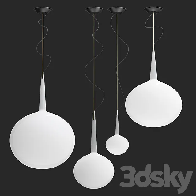 CASTORE Pendant light 3ds Max