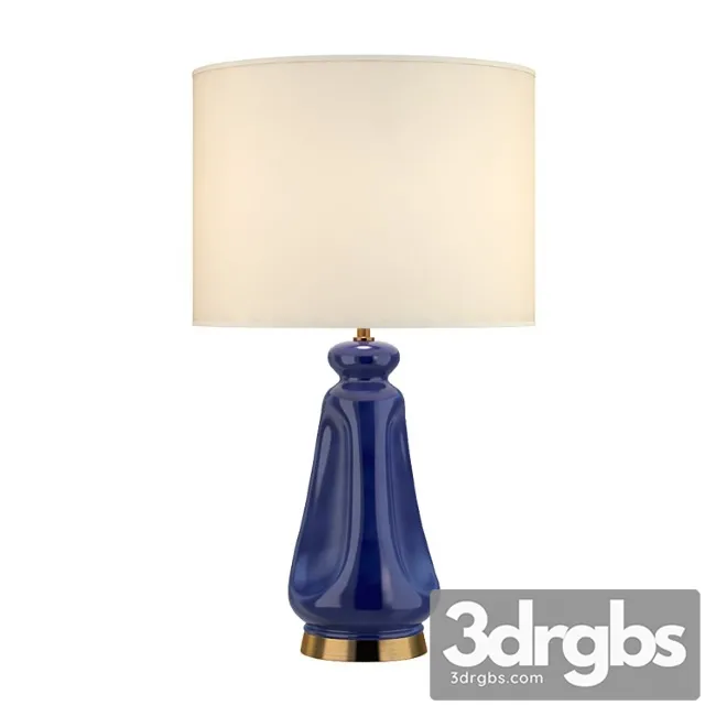 Casual Kapila Table Lamp In Blue Celadon 3dsmax Download