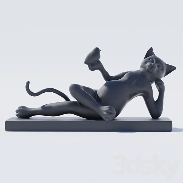 cat 3DS Max Model