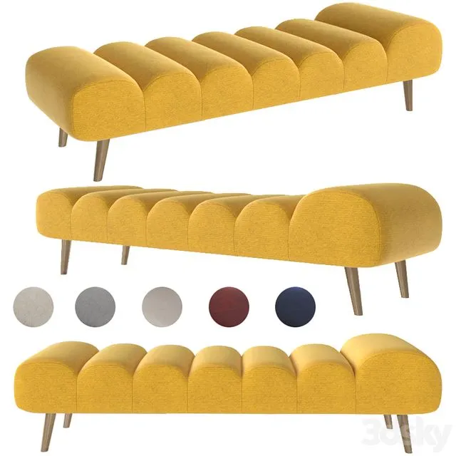 Caterpillar day bed 3dsMax Model