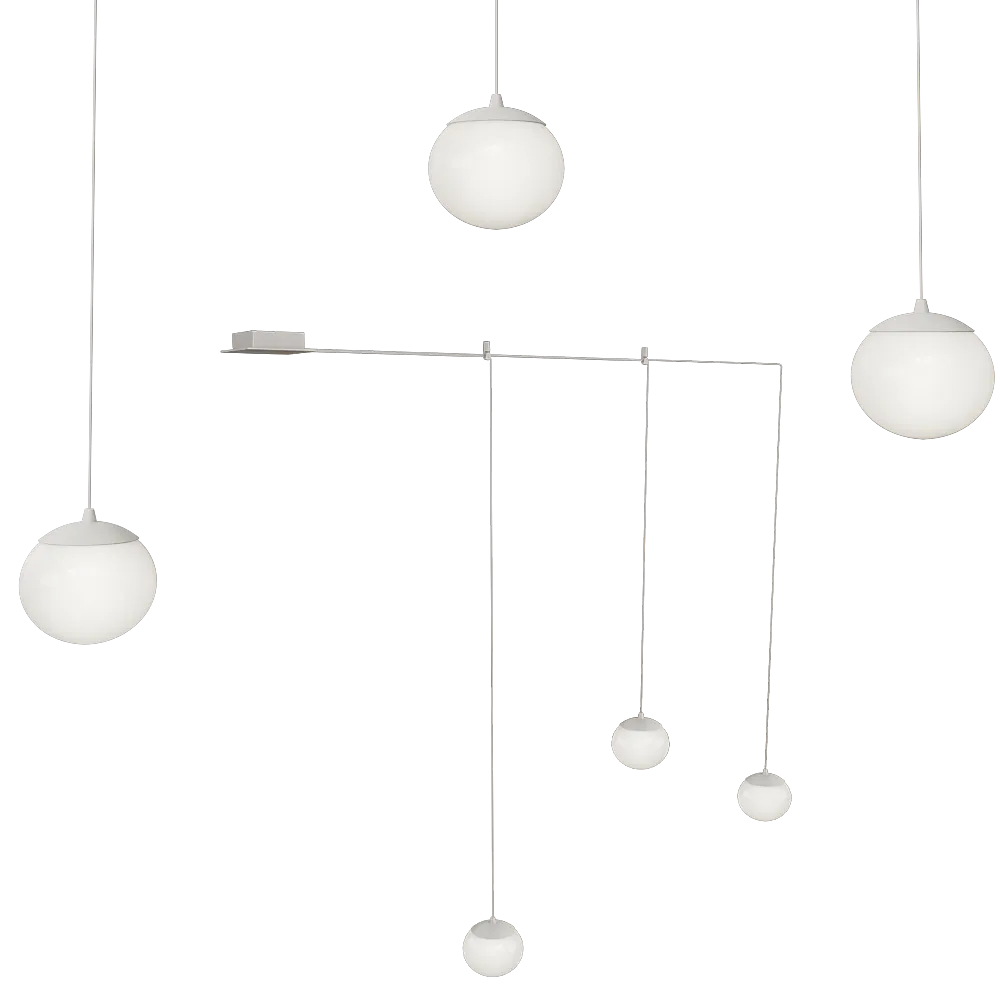 Cattaneo Illuminazione – Pendant lamp Mini Mercury 3ds Max