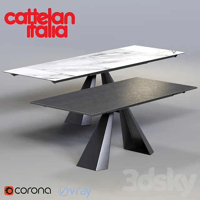 Cattelan Eliot Ceramic Drive 3DS Max Model