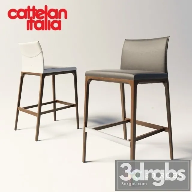 Cattelan Italia Arcadia Bar Stool 3dsmax Download