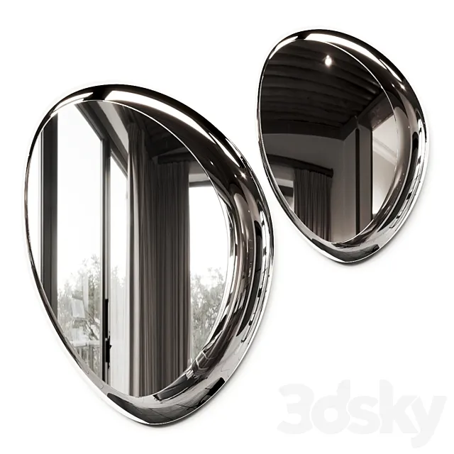 Cattelan Italia Ascot Magnum Mirror 3ds Max