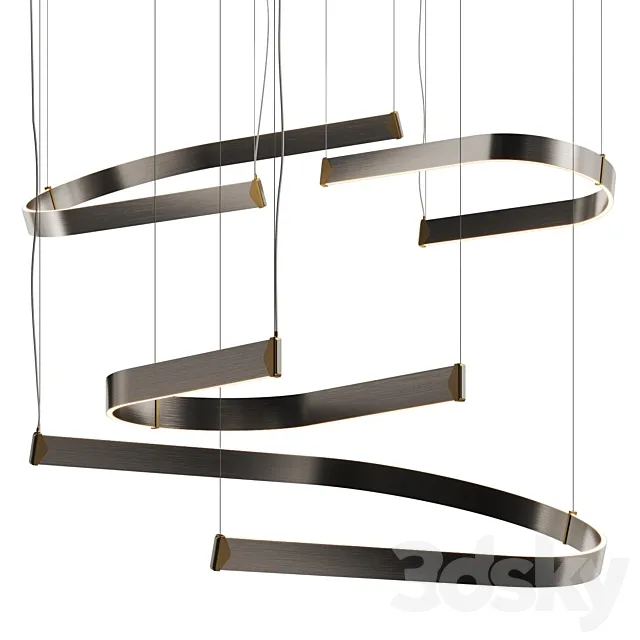 Cattelan Italia Bluebell Pendant Lamp 3DS Max Model