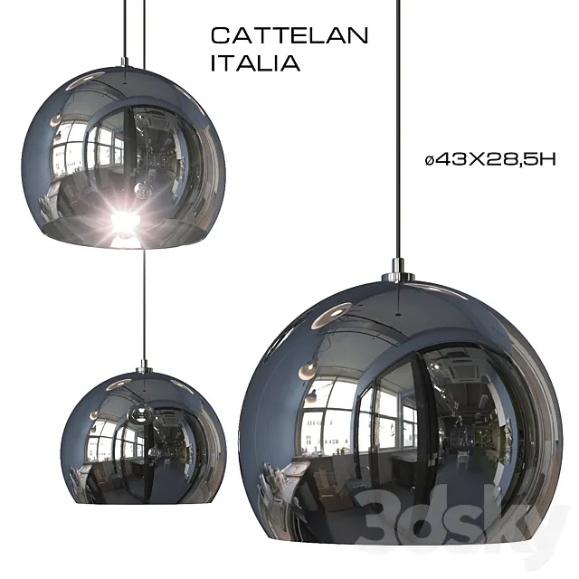 Cattelan Italia CALIMERO 3DS Max Model