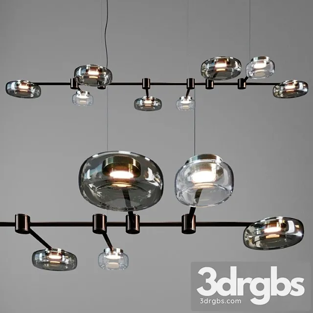 Cattelan italia circuit ceiling light 3dsmax Download