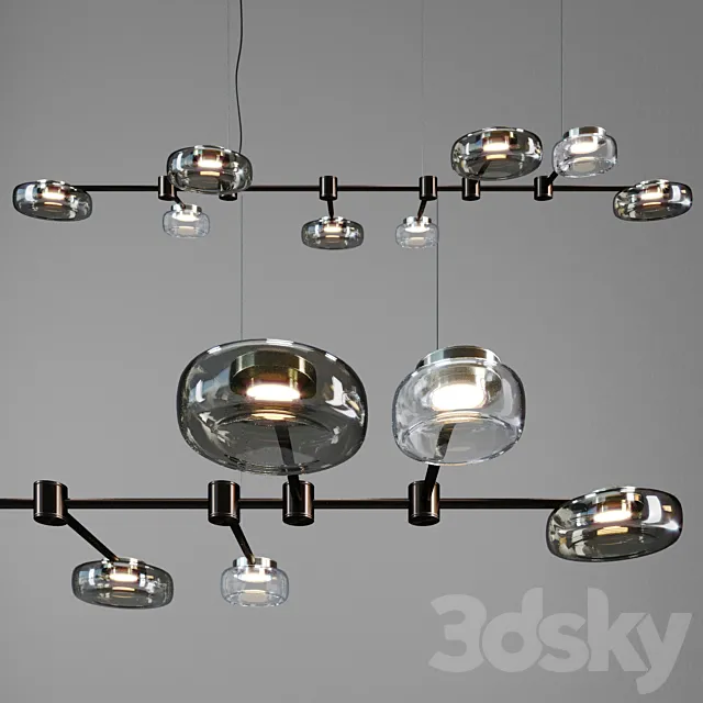 Cattelan italia Circuit ceiling light 3DSMax File