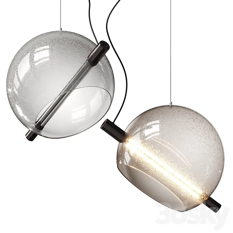 Cattelan Italia Cody Pendant Lamp 3DS Max Model