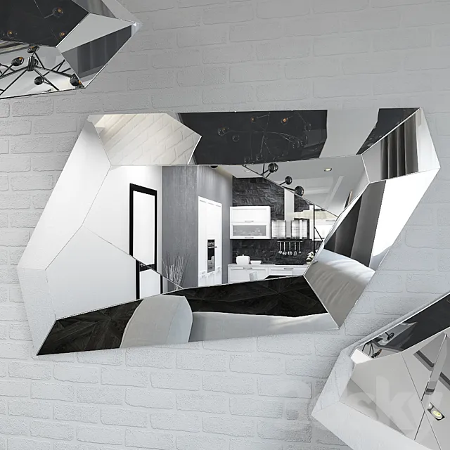 Cattelan Italia Diamond 3DS Max Model