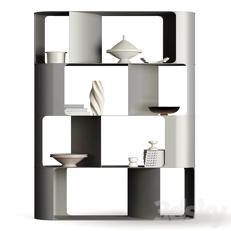 Cattelan Italia Fulham BookCase By Ono Design 3DS Max