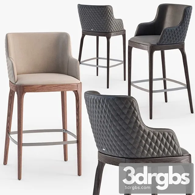 Cattelan italia magda couture stool set1