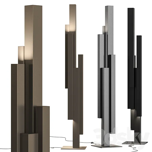 Cattelan Italia Manhattan Floor Lamps 3DSMax File