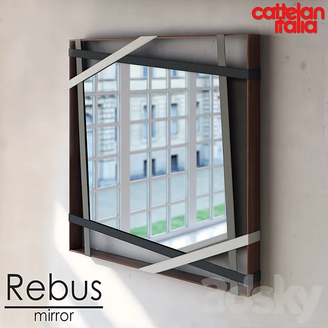 Cattelan Italia: Mirror Rebus 3DS Max Model