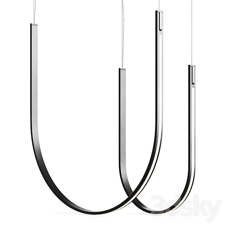 Cattelan Italia Nahun Ribbon 2023.1 Lamp 3DS Max