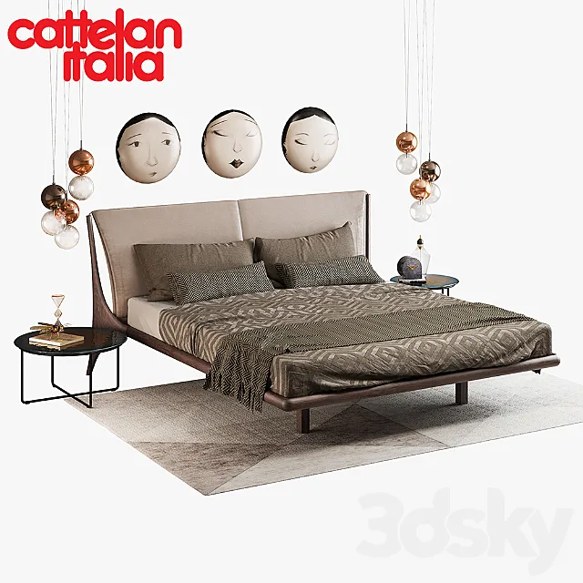 Cattelan italia nelson set 3DSMax File