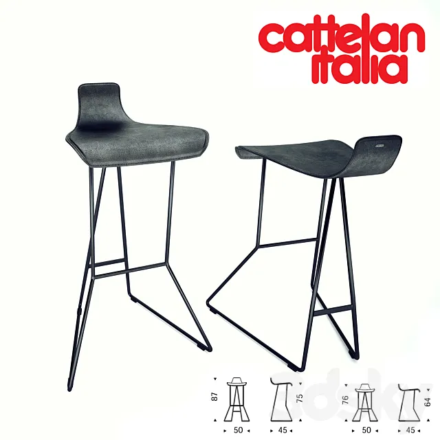 Cattelan Italia PEPE 3DS Max Model