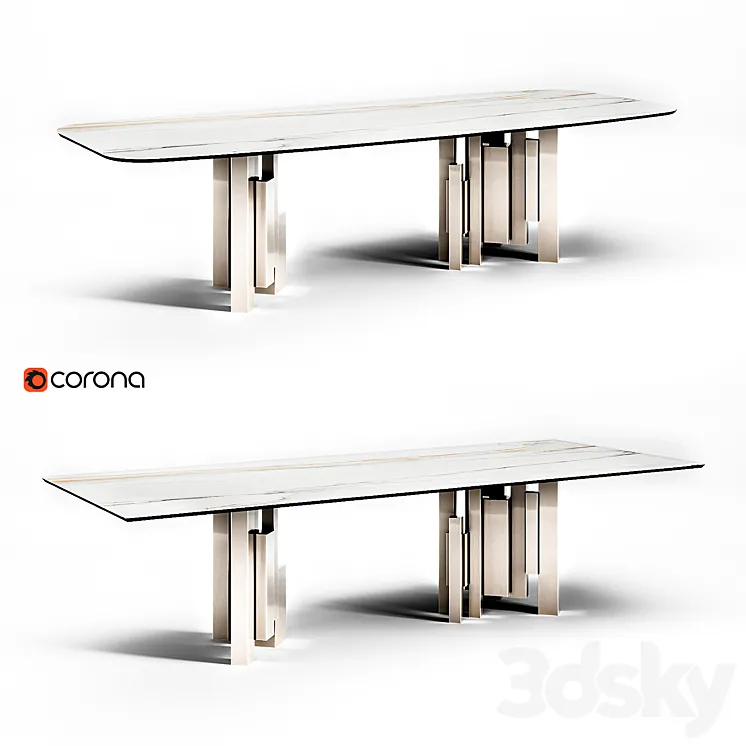 Cattelan Italia Skyline Keramik Full Set 3DS Max