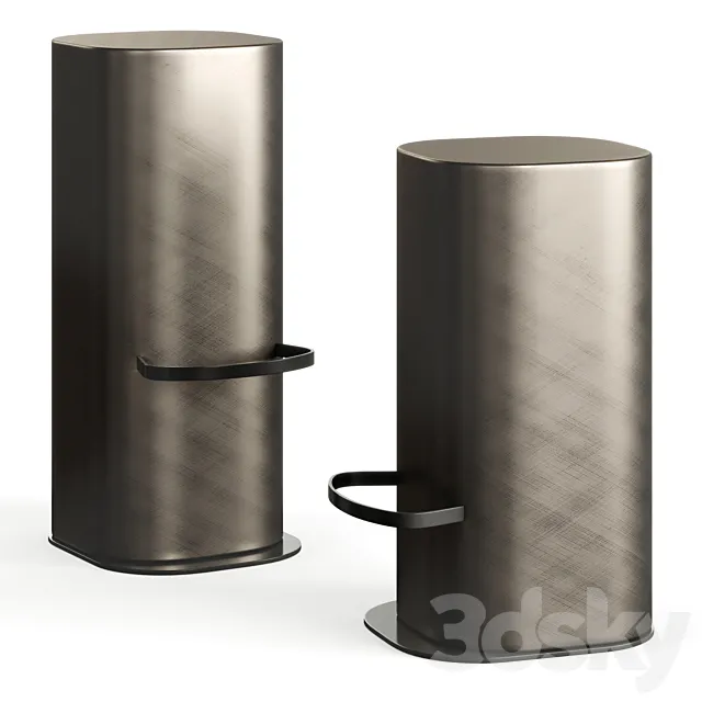 Cattelan Pancho Bar Stool 3DS Max Model
