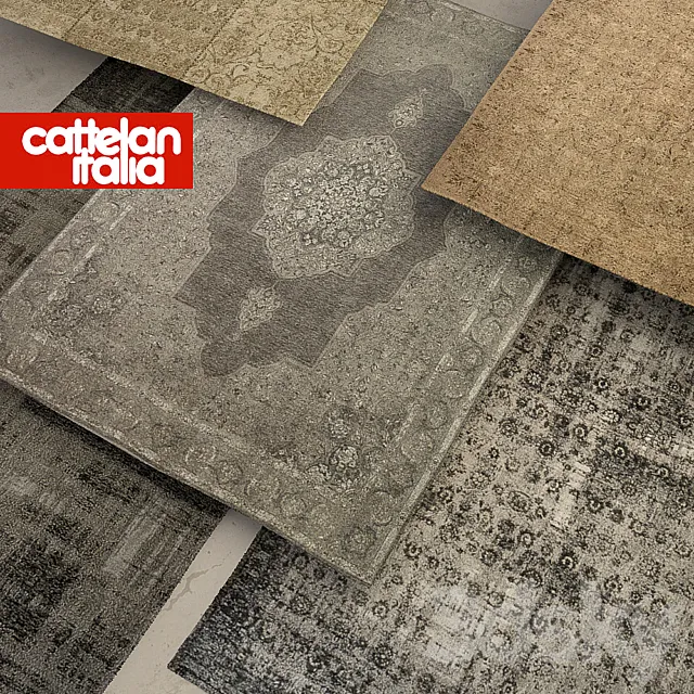 Cattelan rugs 3DS Max Model