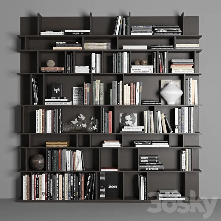 Cattelan wally bookcase 3DS Max