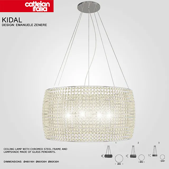 CattelanItalia KIDAL 3ds Max