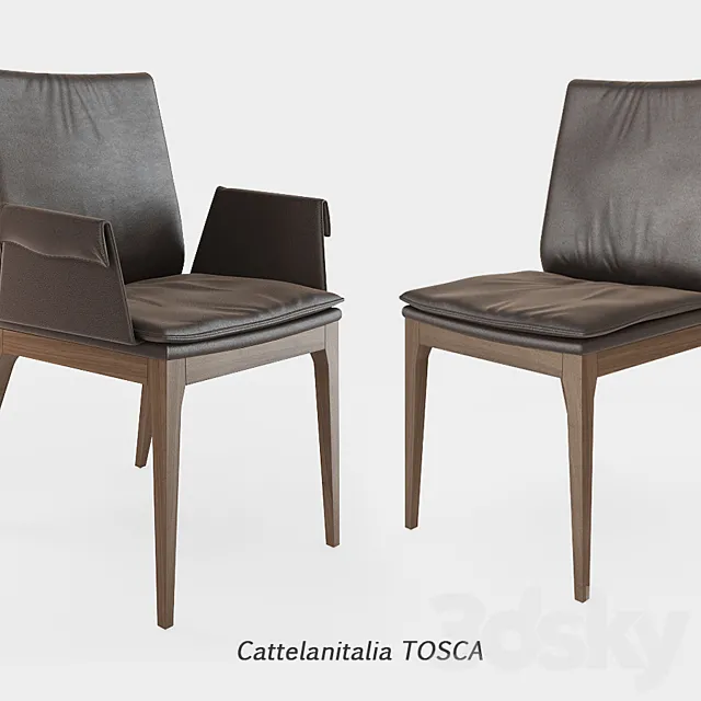 Cattelanitalia TOSCA 3DS Max Model