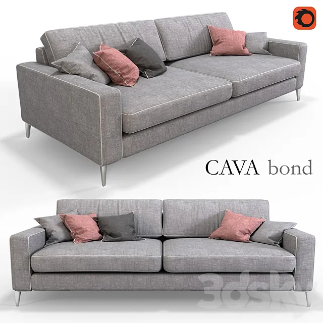 Cava Bond sofa 3DSMax File