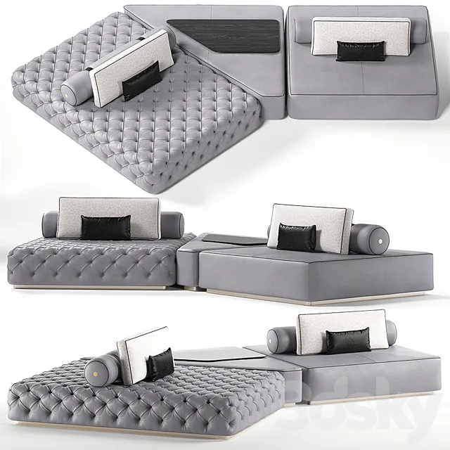 cavalli DARLINGTON2 sofa 3DS Max Model