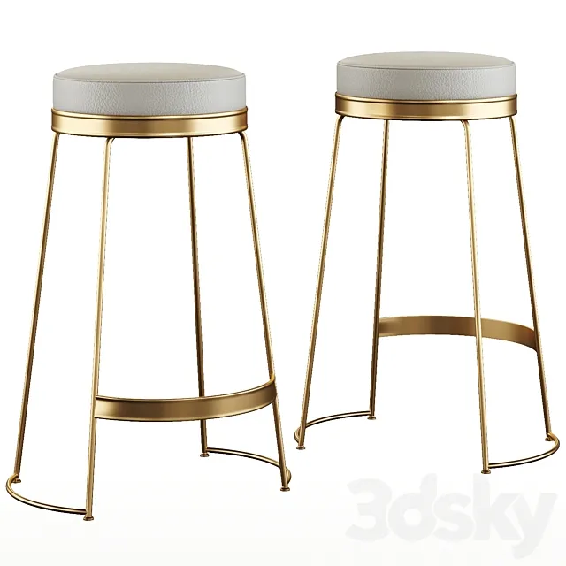 CAZA Ghe bar norm stool 3ds Max