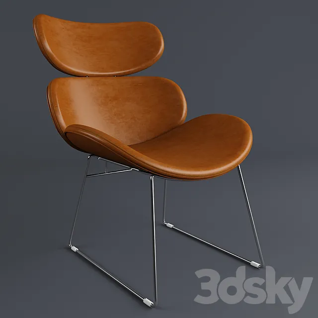 Cazar Lounge Chair 3DS Max Model