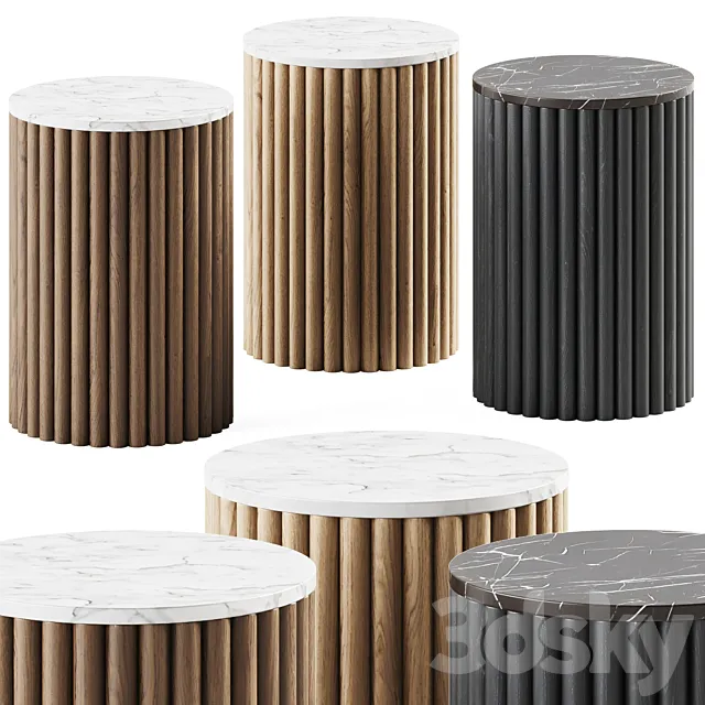 Cazarina Hogre Side Table _ Side table 3ds Max