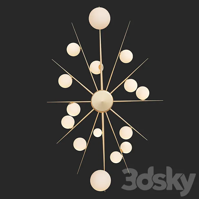 Cb Flush Mount – Seventeen Lighting 3ds Max