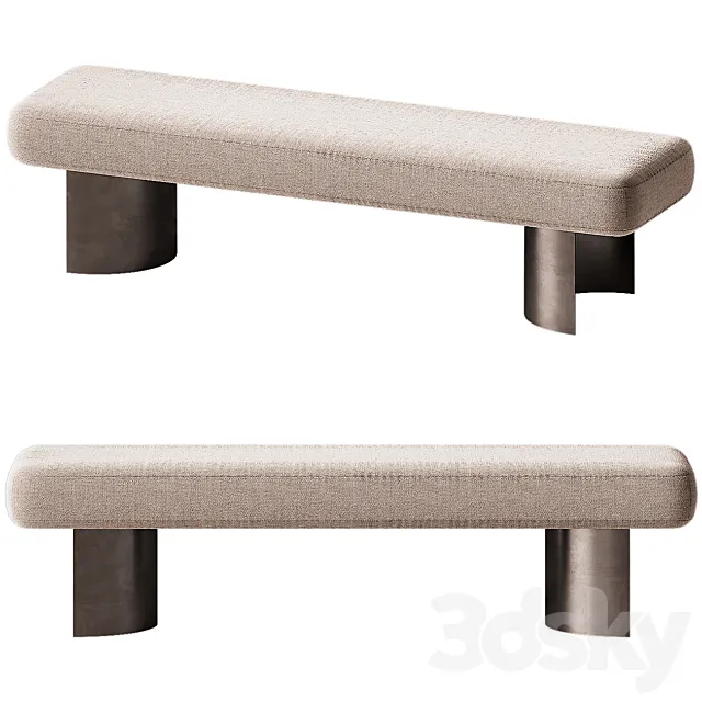 CB2 Argyle Bench 3ds Max