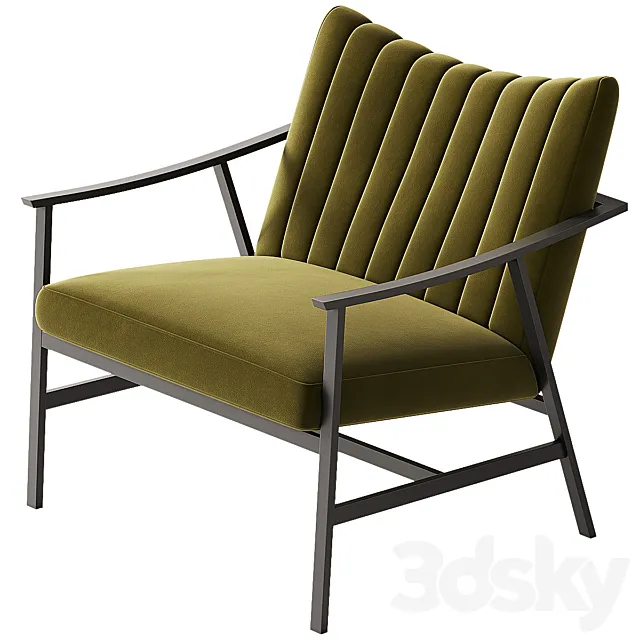 CB2 Blair chair 3ds Max