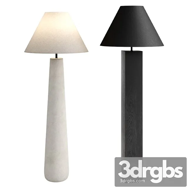 Cb2 floor lamp set 2