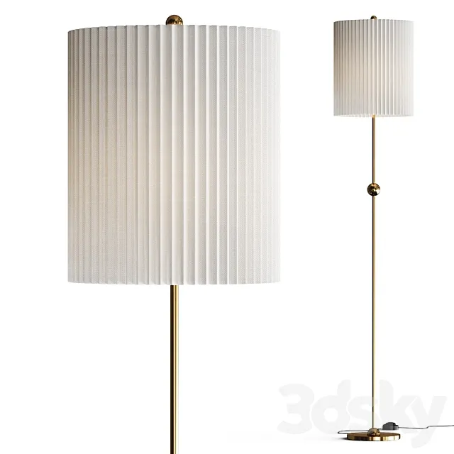 CB2 Marceau Boule Floor Lamp 3DS Max Model