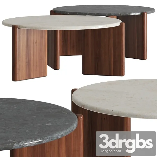 Cb2 santoro quartz coffee tables 2 3dsmax Download