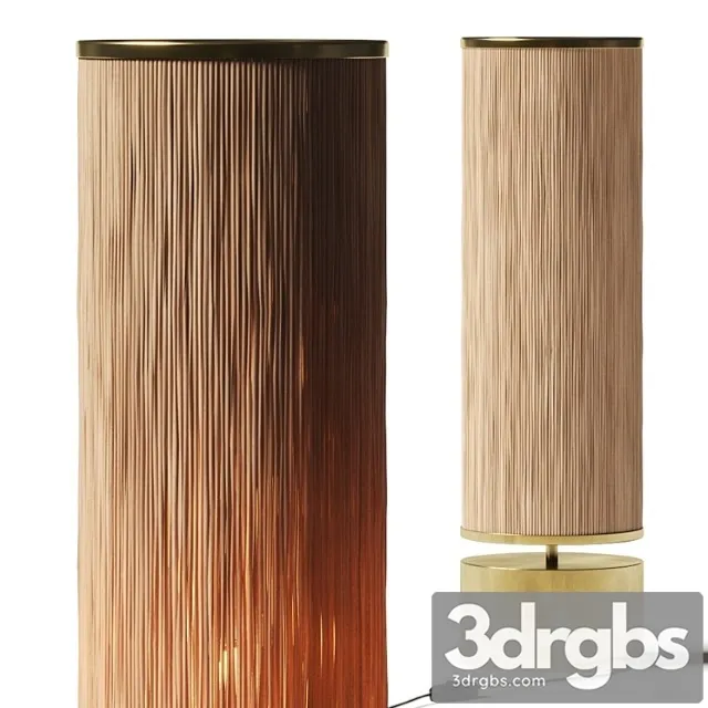 Cb2 solana pillar table lamp 3dsmax Download