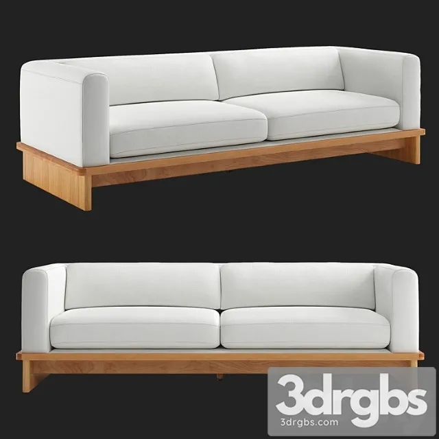 Cb2 tablon snow sofa 2 3dsmax Download