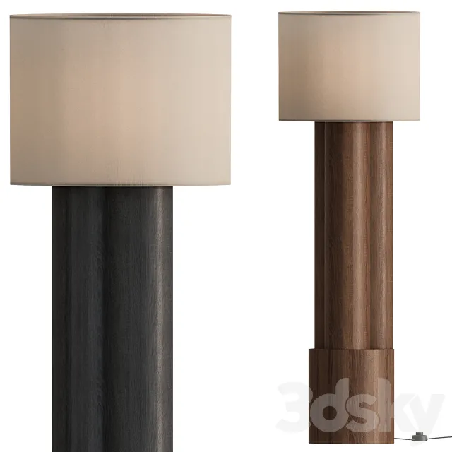 CB2 Walden Floor Lamp 3ds Max