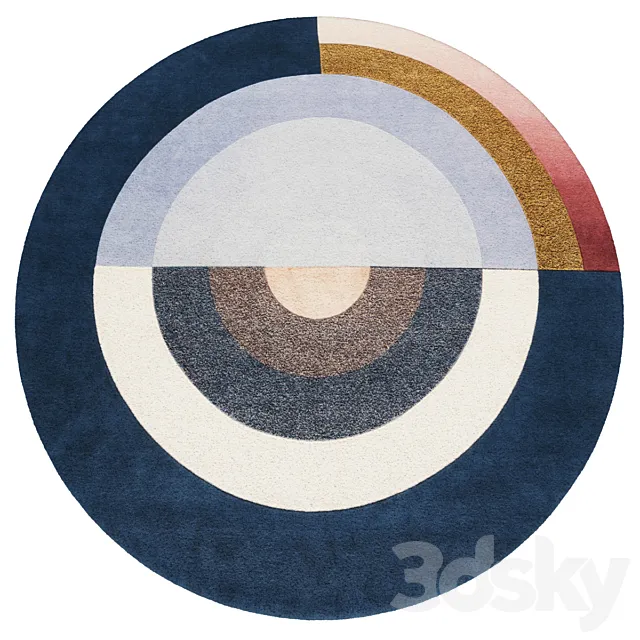 cc-tapis_Bliss Round Collections 3ds Max