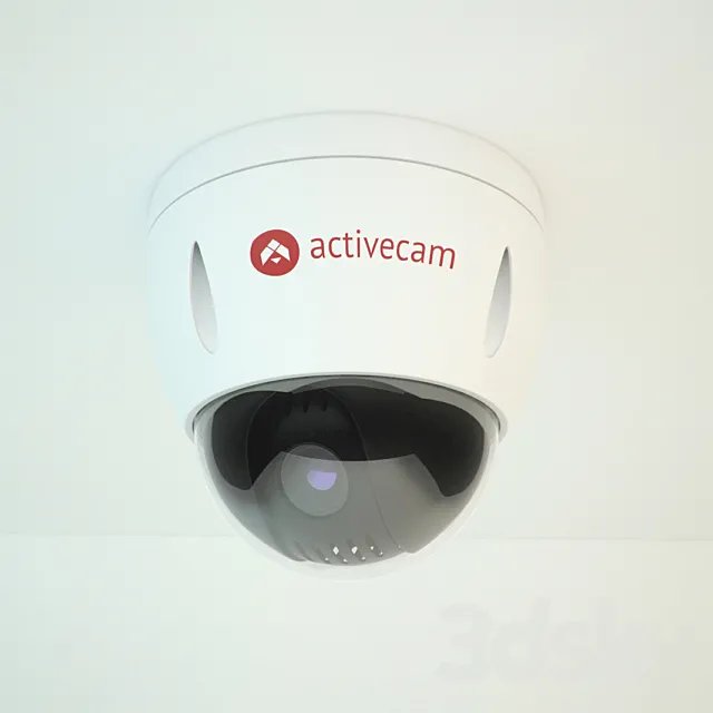 CCTV camera Dome Activecam AC-D5024 3DS Max Model